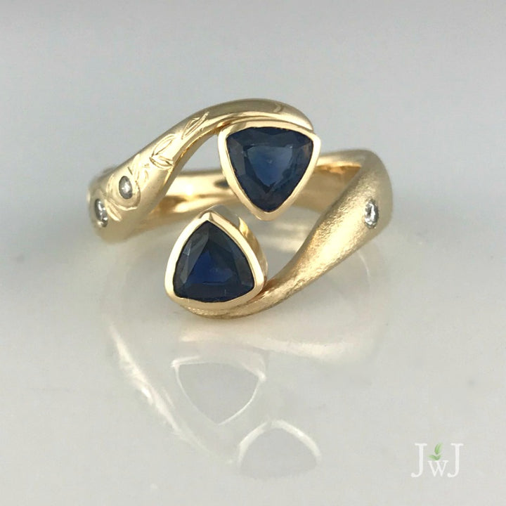 Sapphires Of Joy Ring