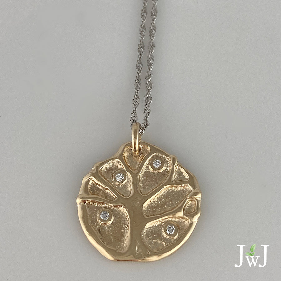 Tree of Life Gold Pendant
