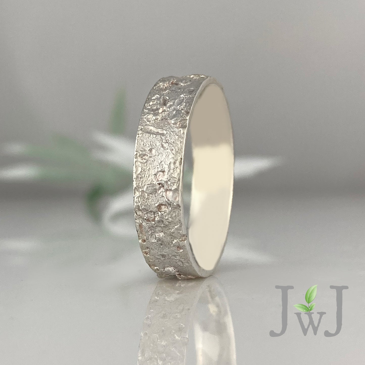 Atocha Ancient Sands Wedding Ring Recycled Gold Eco Jewellery