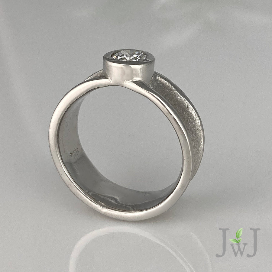 Zena Engagement Ring - Wide