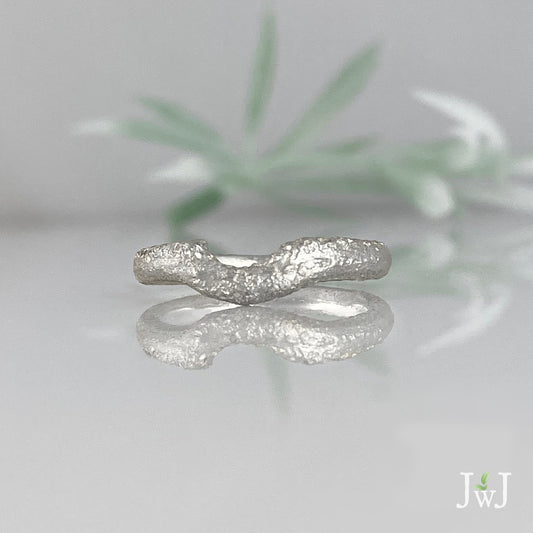 Eudore Ancient Sands Wedding Ring Recycled Gold Eco Jewellery