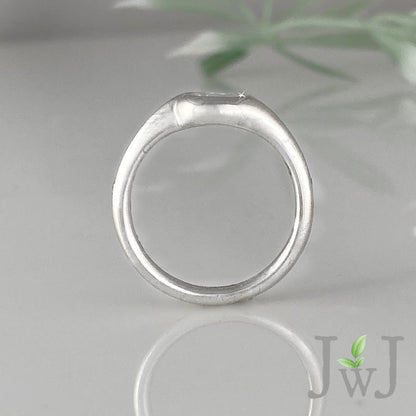 Galene Ancient Sea Engagement Ring Recycled Diamond Recycled Gold