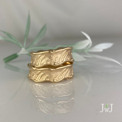 Sea-Grass Wedding Band