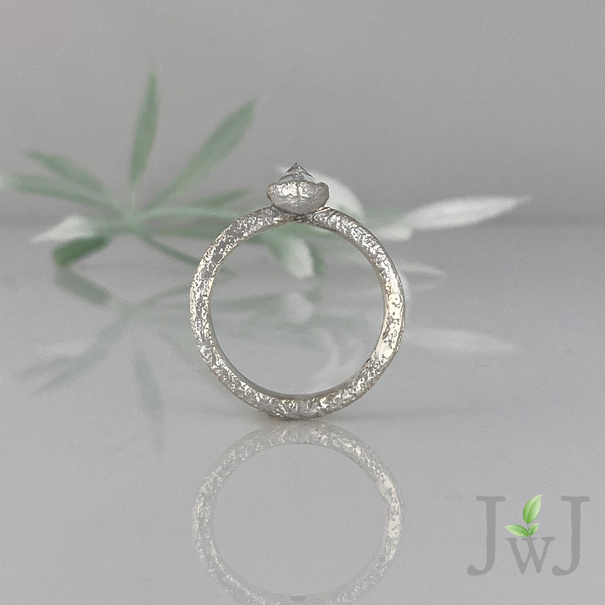 Thalia Ancient Sands Engagement Ring Recycled Diamonds Recycled Gold Eco Jewellery