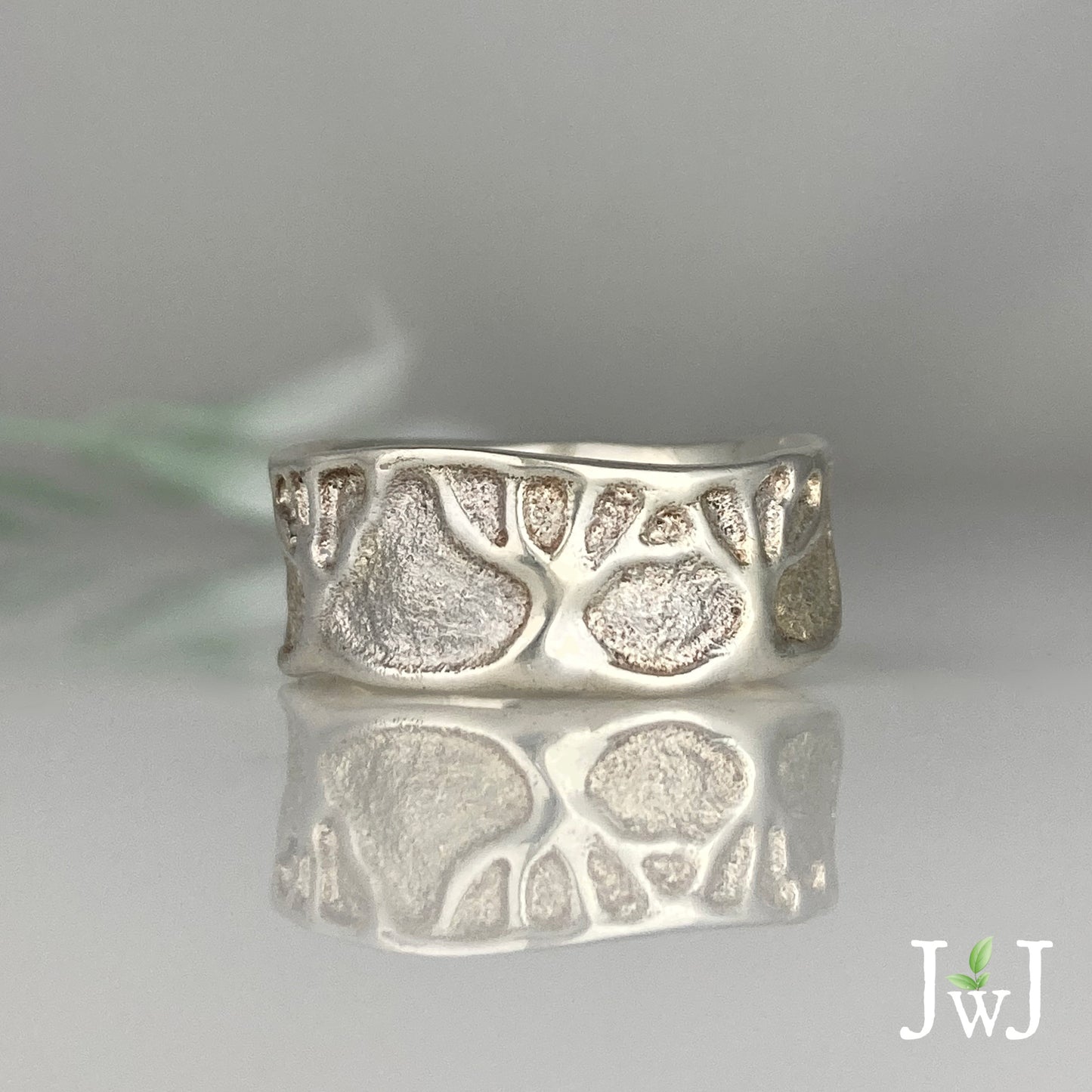 Tree Ring Sterling Silver