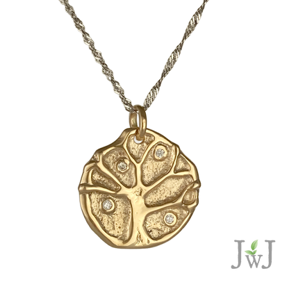 Tree of Life Gold Pendant