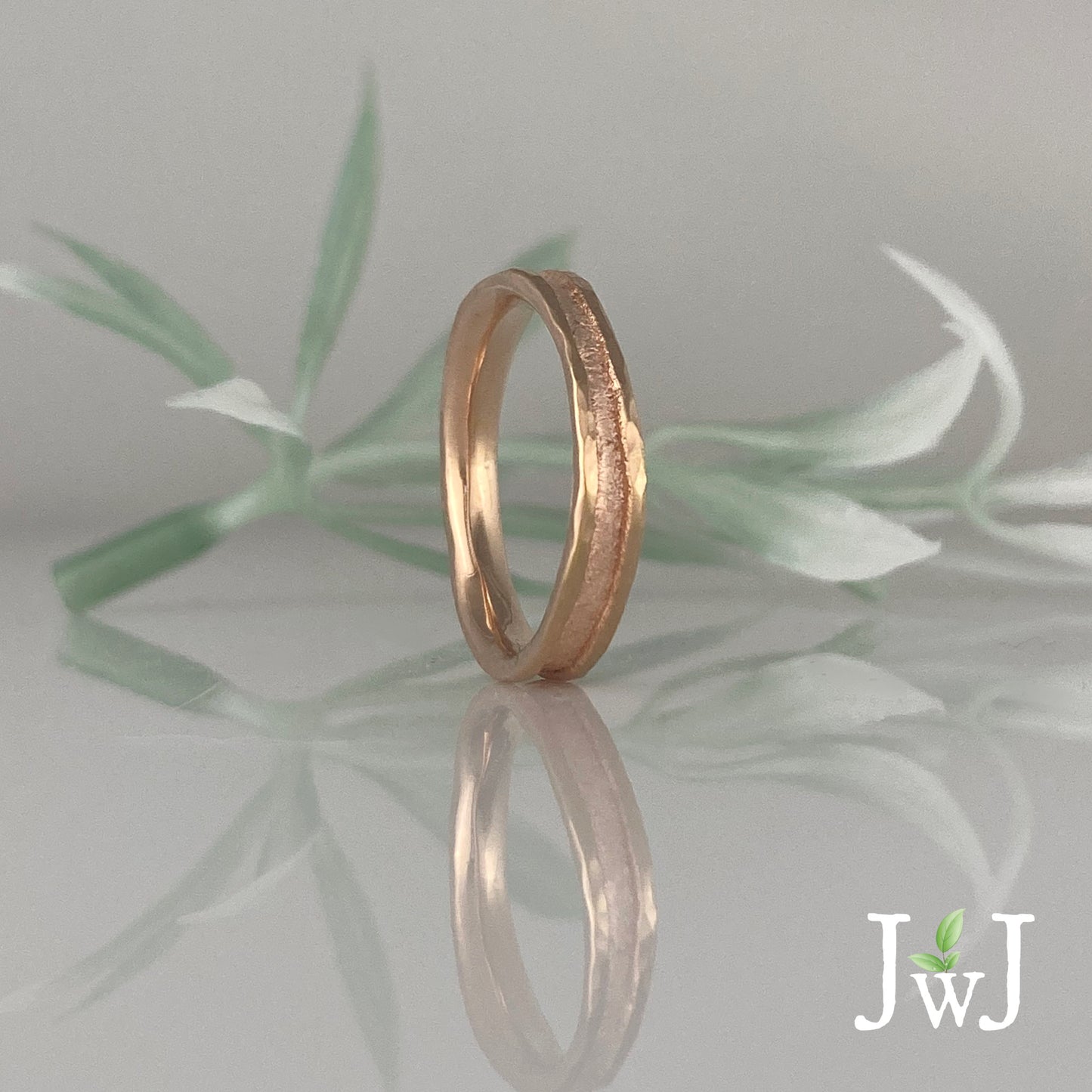 Zena Ancient Sands Wedding Ring Sandcast Jewellery Recycled Gold