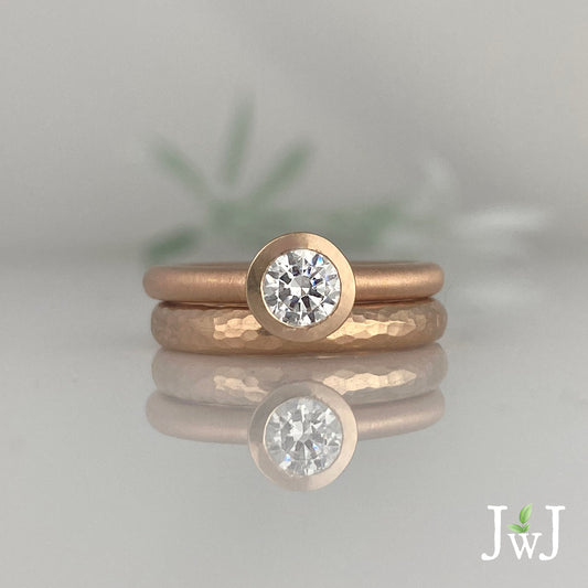 Lauren Wedding Band Set