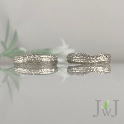 Actaea Ancient Sands Wedding Ring Recycled Gold Sandcast jewellery