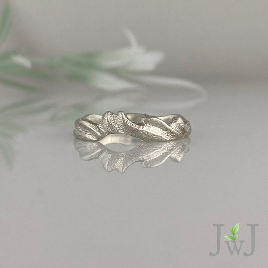 Galene Ancient Sands Wedding Ring Recycled Gold