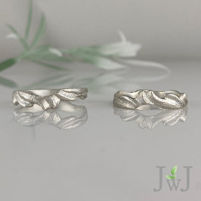 Galene Ancient Sands Wedding Ring Recycled Gold