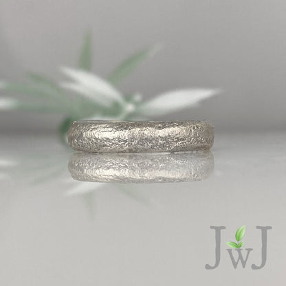 San José Ancient Sands Wedding Band Recycled Gold Shipwreck Jewellery