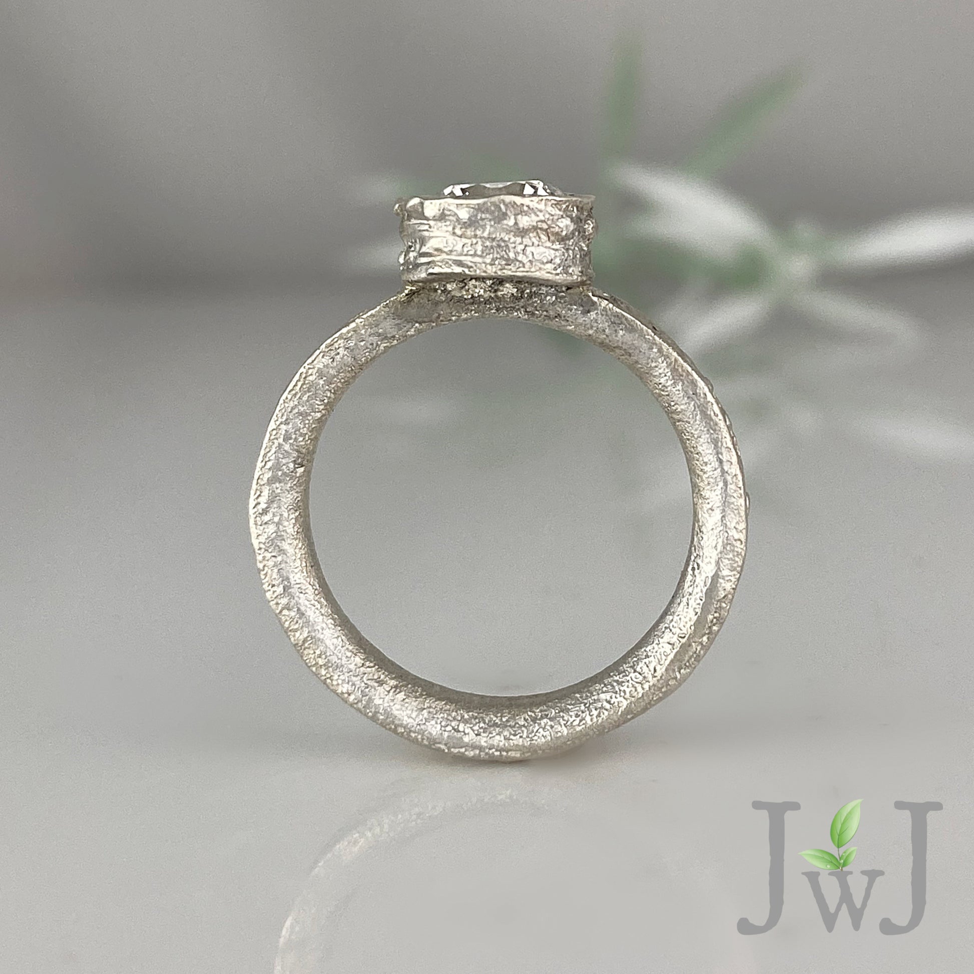 Keri Ancient Sands Engagement Ring Recycled Gold Recycled Diamonds Eco Jewellery