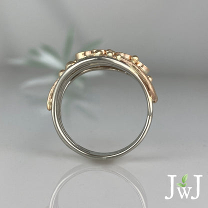 Bubbles & Wake Ring - multi diamonds 1