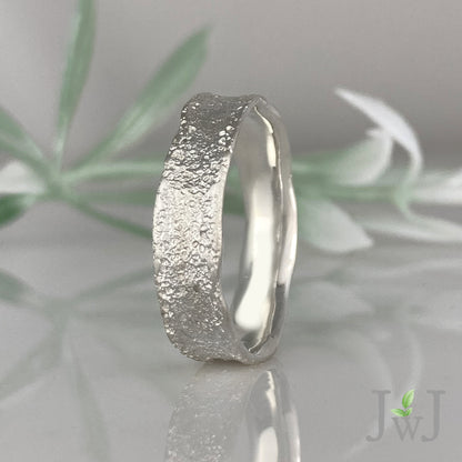 Sands of time Ancient Sands Wedding ring Mens Ring Recycled Gold