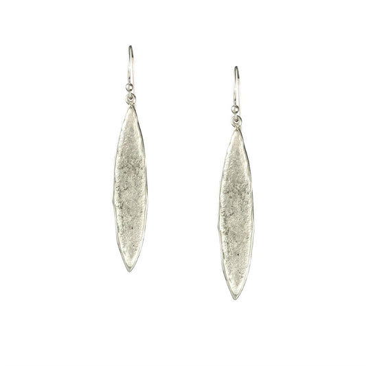 Sand Sea silver earrings sandcast Beach Ocean Wave Inspired Sustainable Jewellery eco friendly